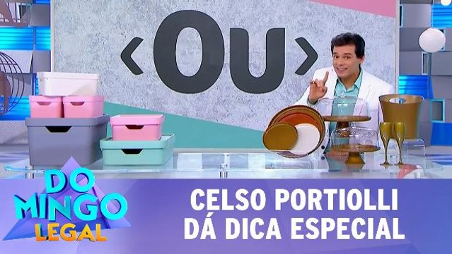 Celso Portiolli dá dica especial - 03.12.17