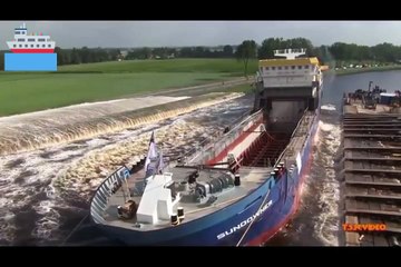 How big Ships Lunched in Sea