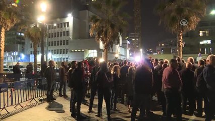 Tel Aviv'deki ABD Büyükelçiliği Önünde Protesto - Tel