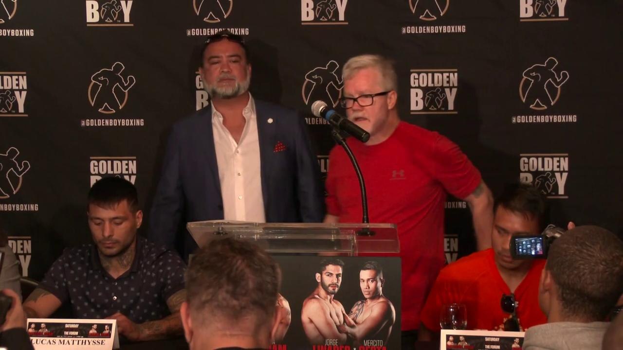 Freddie Roach Press Conference Comments