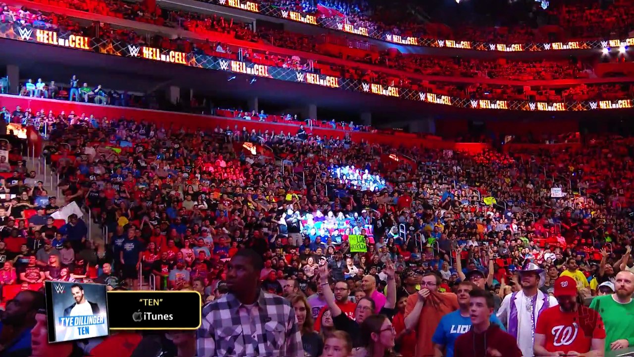 Tye Dillinger's entrance makes the WWE Music Po...