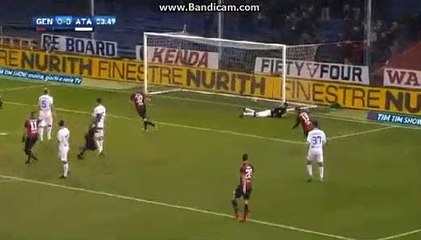 Genoa 1 - 2  Atalanta  All Goals & highlights HD 12-12-2017