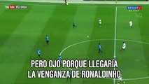@TheBuzzer: Ronaldinho nunca dejará de sorpendernos