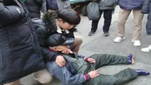 [좋은뉴스] 길에 쓰러진 노인 구한 중학생들 / YTN