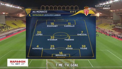 Monaco 2-0 Caen - Les Buts et Résumé - 12.12.2017 ᴴᴰ