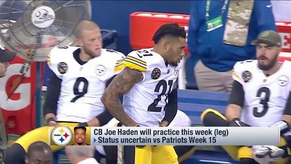 Joe Haden will practice this week for the Steelers