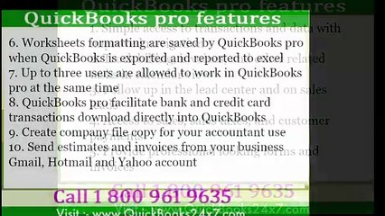 QuickBooks Pro Support