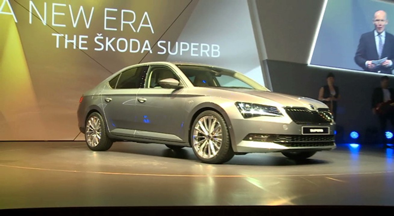 Skoda introducing its latest flagship Superb