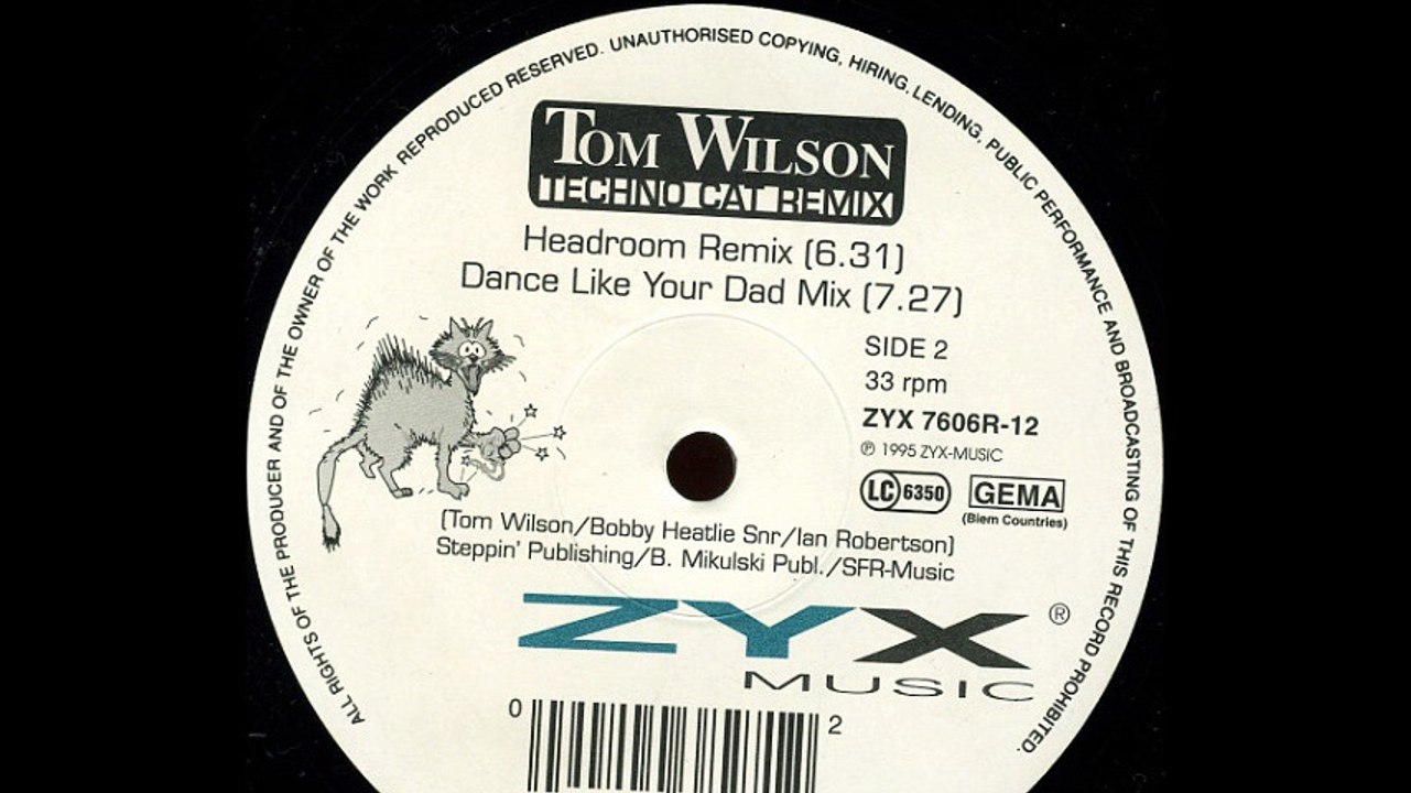 Tom Wilson - Techno Cat (Dance Like Your Dad Mix) (B2)