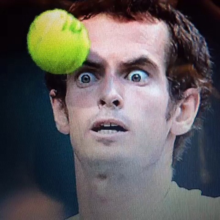 Andy Murray is Scared of Tennis Balls