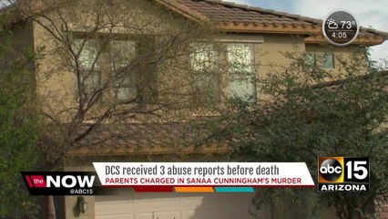 DCS received 3 abuse reports before Sanaa Cunningham's death