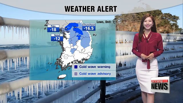 Bone chilling weather has Korea bundling up _ 121317