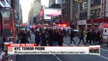 New York City bombing suspect warned Trump on Facebook
