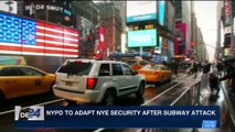 i24NEWS DESK | NYPD to adapt NYE security after subway attack | Tuesday, December 12th 2017