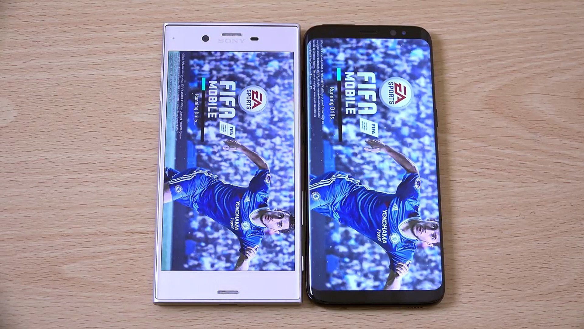 ⁣Sony Xperia XZs vs Samsung Galaxy S8 - Speed Test! -