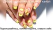 Yellow flowers TOP Beautiful and simple summer nail art design nail art-w3mrrTD6MqQ