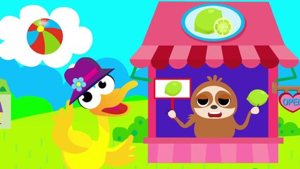 The Duck Song _ Waddle Waddle  _ Learn The Letter B _ Fun Kids Songs by Little Angel-hM6C2Q82a7E