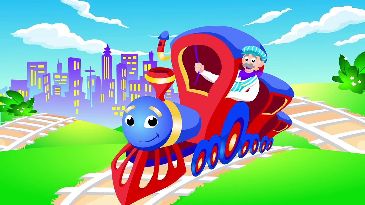 The Wheels on the Train _ Kids Songs _ by Little Angel-bKOVrwCWCb0 ...