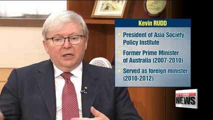 Kevin Rudd "Put yourself in China's shoes before dealing with China... Deal with N. Korea should be "Double Freeze" with