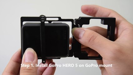 How to Use a GoPro Gimabal - DOBOT RiGIET?