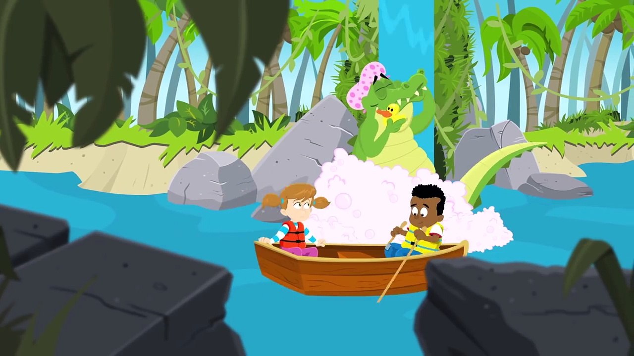 Row Row Row Your Boat with Dinosaurs! by Little Angel - Nursery Rhymes and Kid's Songs-3BbJH7f9w1M