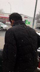 nieve en el desayuno