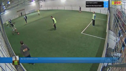 But de Sébastien  (3-5) - Les Gars Lactics Vs Back to the future team - 12/12/17 19:00 - LIGUE 3