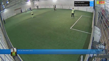 But de Sébastien  (4-5) - Les Gars Lactics Vs Back to the future team - 12/12/17 19:00 - LIGUE 3