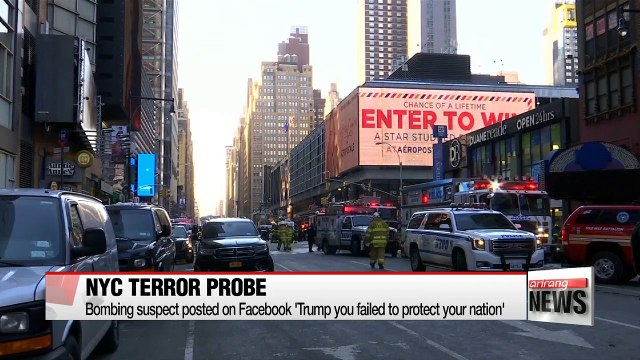 New York City bombing suspect warned Trump on Facebook