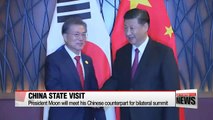 Blue House releases President Moon's itinerary of his state visit to China