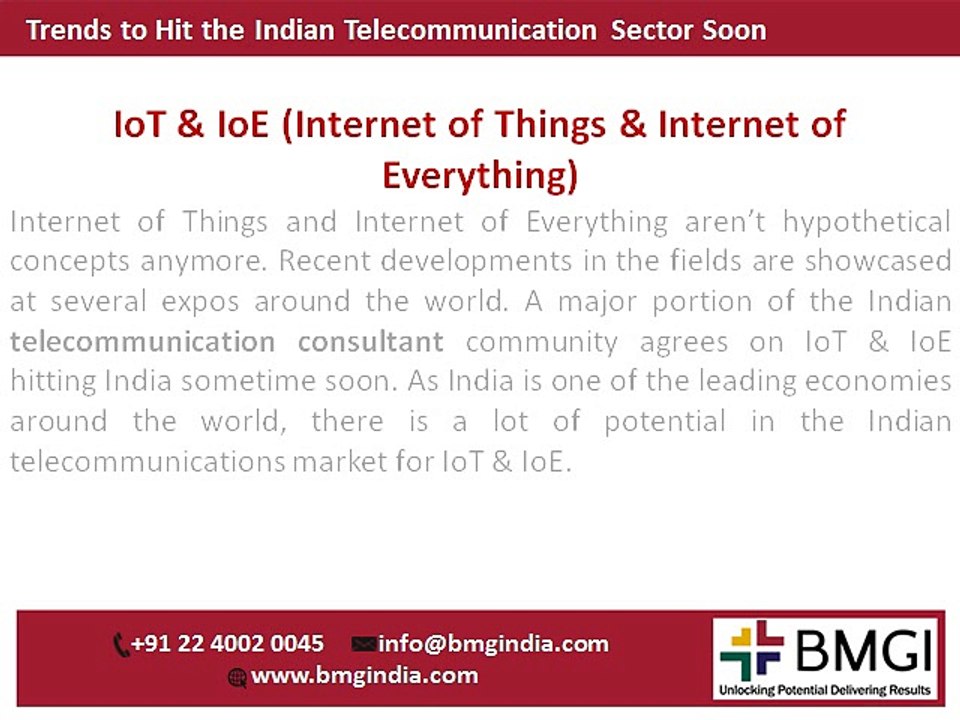 Trends to Hit the Indian Telecommunication Sector Soon