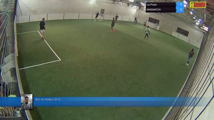 But de Hadjris (5-2) - La Poste Vs ENSMATCH - 12/12/17 20:00 - LIGUE 4 - Poitiers Game Parc