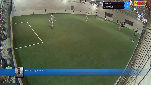 But de Hadjris (8-5) - La Poste Vs ENSMATCH - 12/12/17 20:00 - LIGUE 4 - Poitiers Game Parc