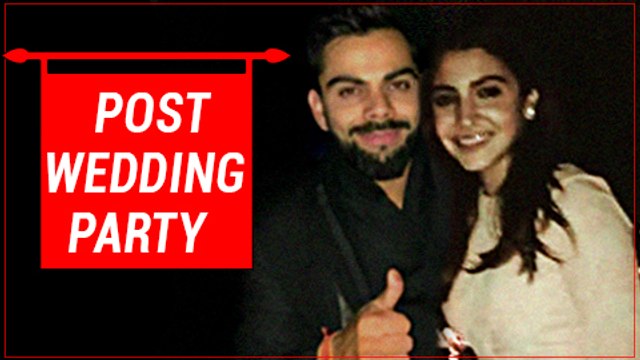 Virat Kohli, Anuskha Sharma Married In Italy , Post-Wedding Party Unseen Pics | VIRUSHKA WEDDING