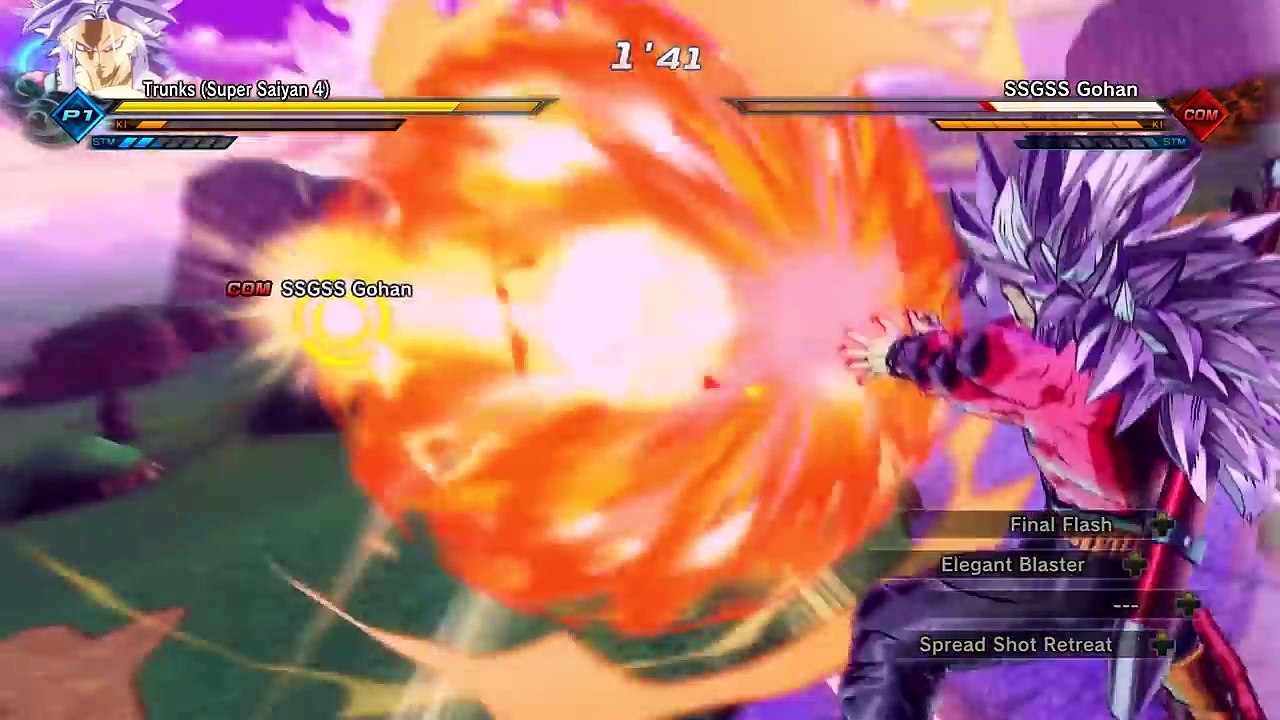 Dragon Ball Xenoverse 2 - SSJ4 Trunks Showcase[MOD]-xZkhXLWcUZc