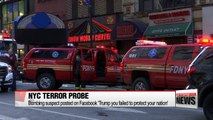 New York City bombing suspect warned Trump on Facebook