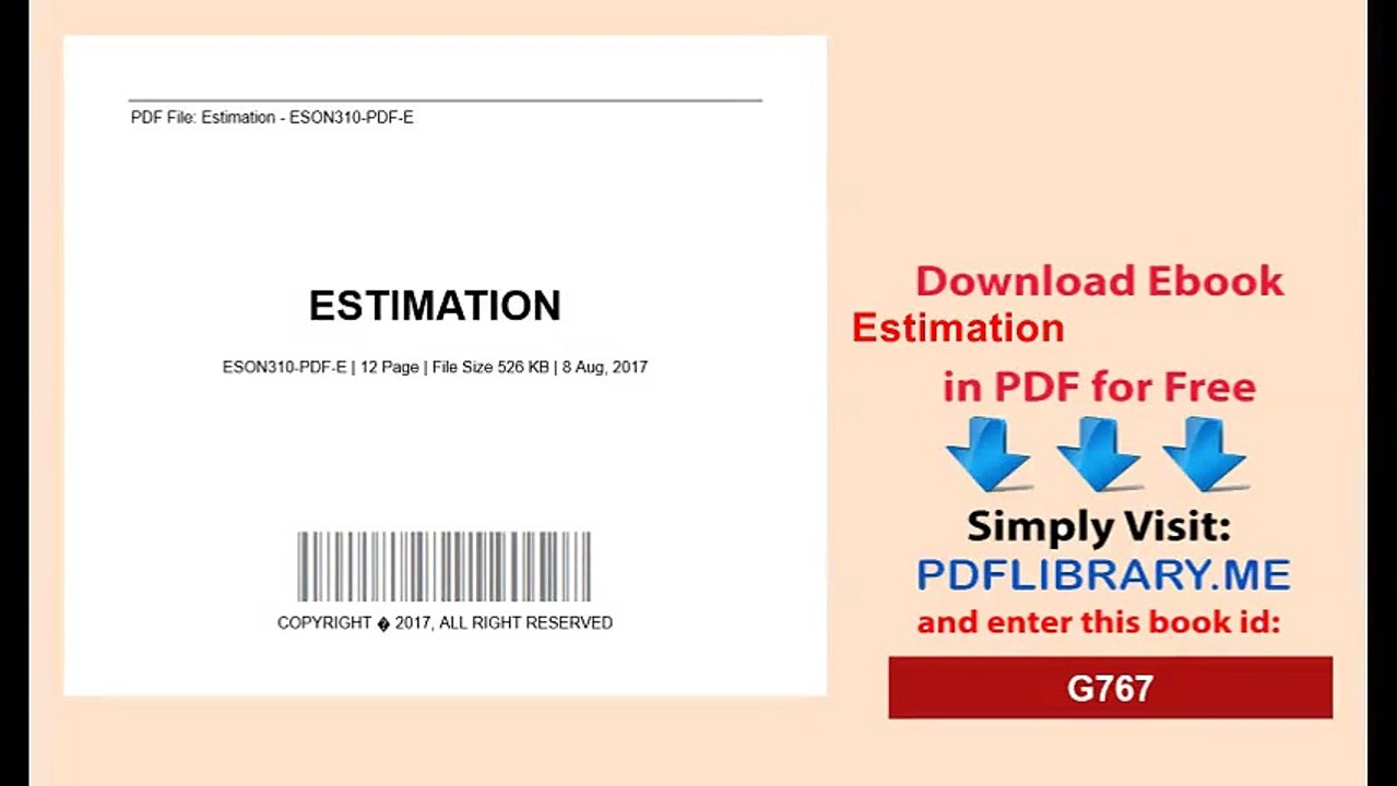 Estimation