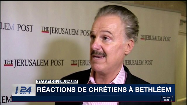 Réactions des chrétiens à Bethléem face à l'annonce de Donald Trump