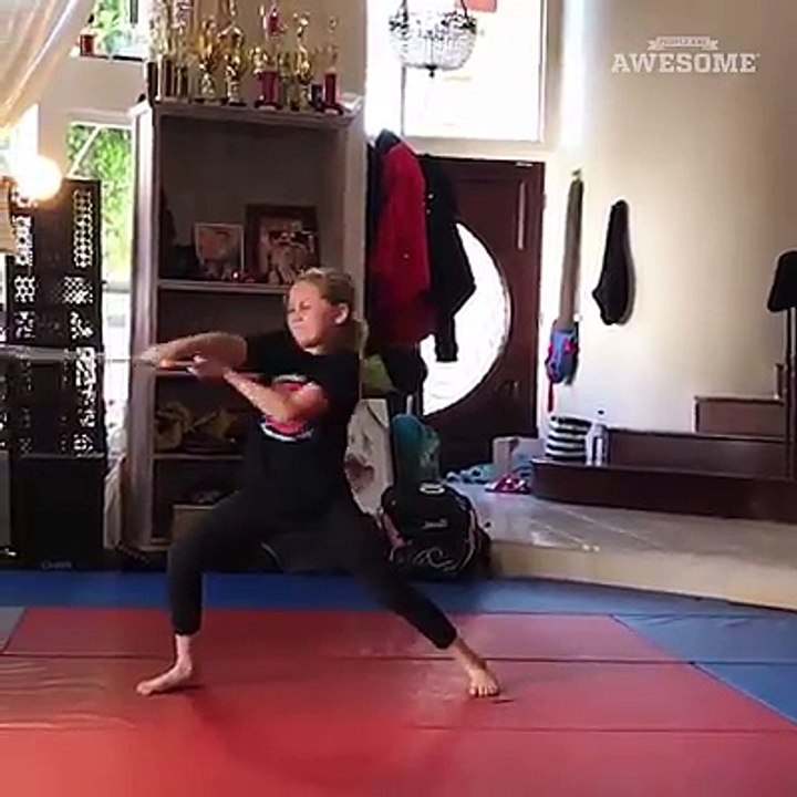 Stunts by human.