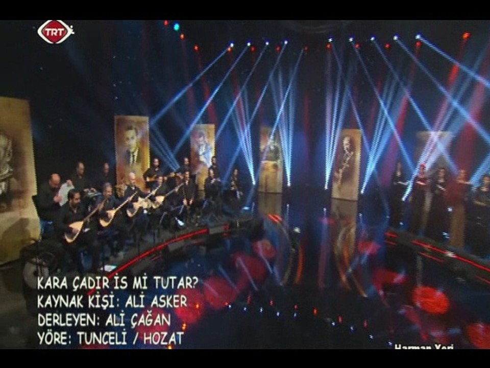 Sunum-Yurttan Sesler Korosu-Kara çadır işmi tutar-Şef:Ömer Hayri UZUN