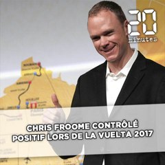 Chris Froome contrôlé positif lors de la Vuelta 2017