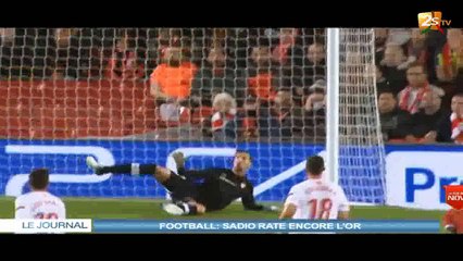 FOOTBALL : SADIO MANÉ RATE ENCORE L'OR