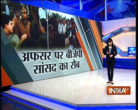 Barabanki: SDM tried to remove illegal encroachment, BJP MP slamed him publicly