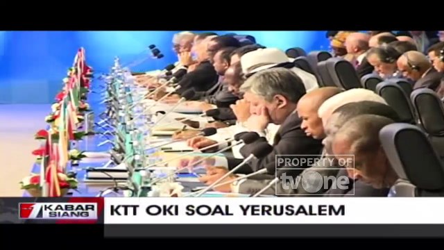 Negara Anggota OKI Gelar KTT Luar Biasa Terkait Yerusalem