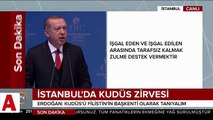Cumhurbaşkanı Erdoğan: ABD'yi bu hukuk dışı adımdan dönemeye davete ediyoruz