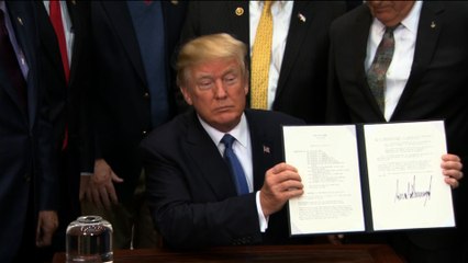 Trump veut renvoyer des hommes sur la Lune