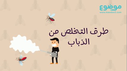 طرق التخلص من الذباب