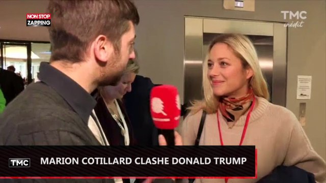 Quotidien : Marion Cotillard clashe Donald Trump (Vidéo)