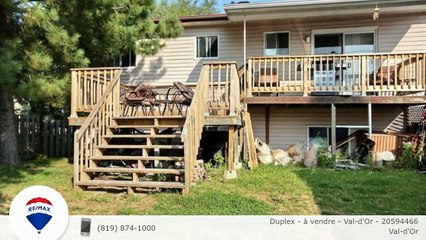 Duplex - à vendre - Val-d'Or - 20594466