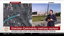 Üsküdar-Ümraniye-Çekmeköy metro ile bağlandı